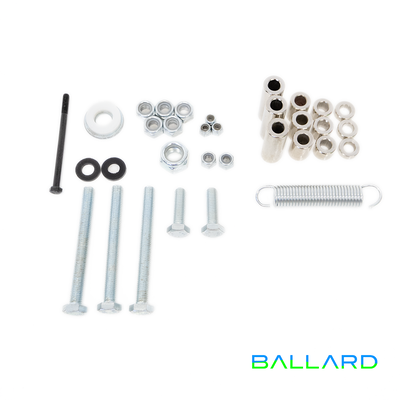 Complete Hardware Kit with Spring: Pro/Tek Chute Blocker